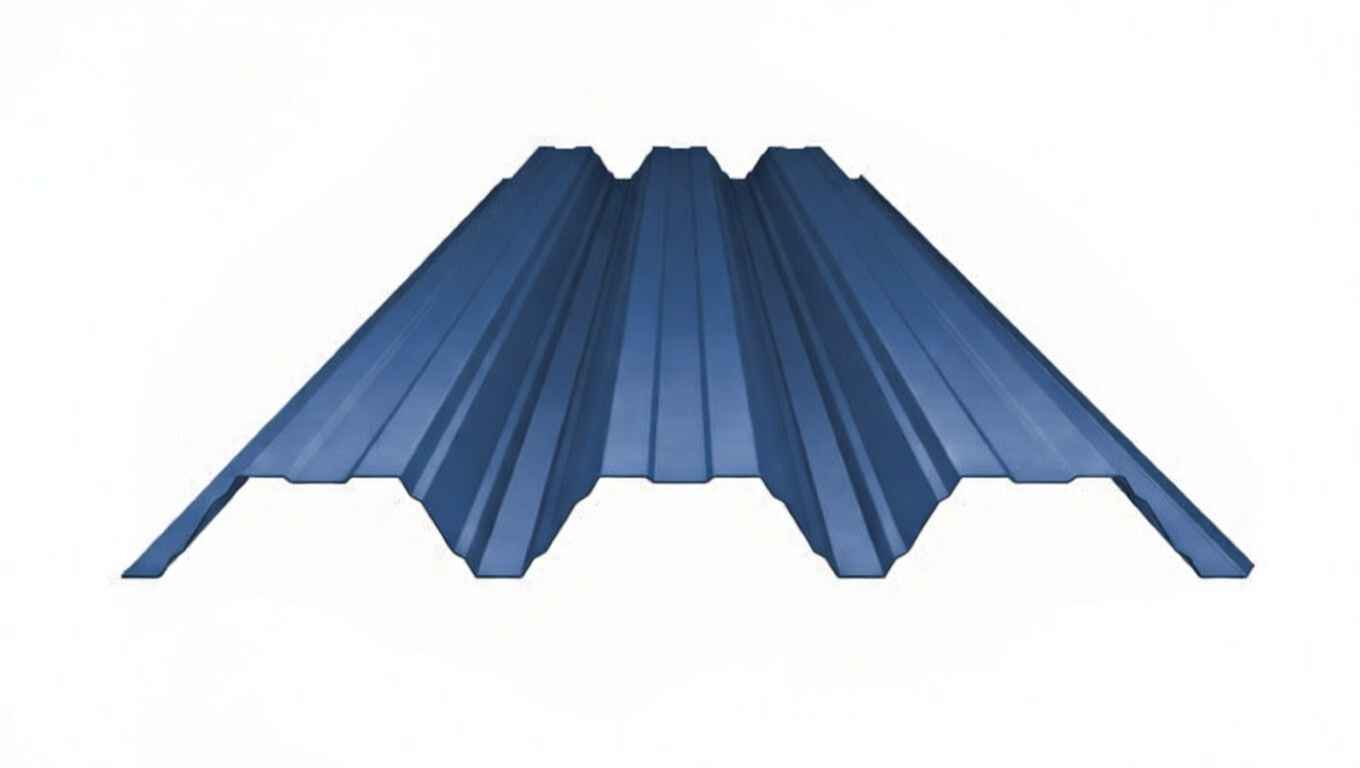 Профнастил Н90-945 0,7 полиэстер RAL5015